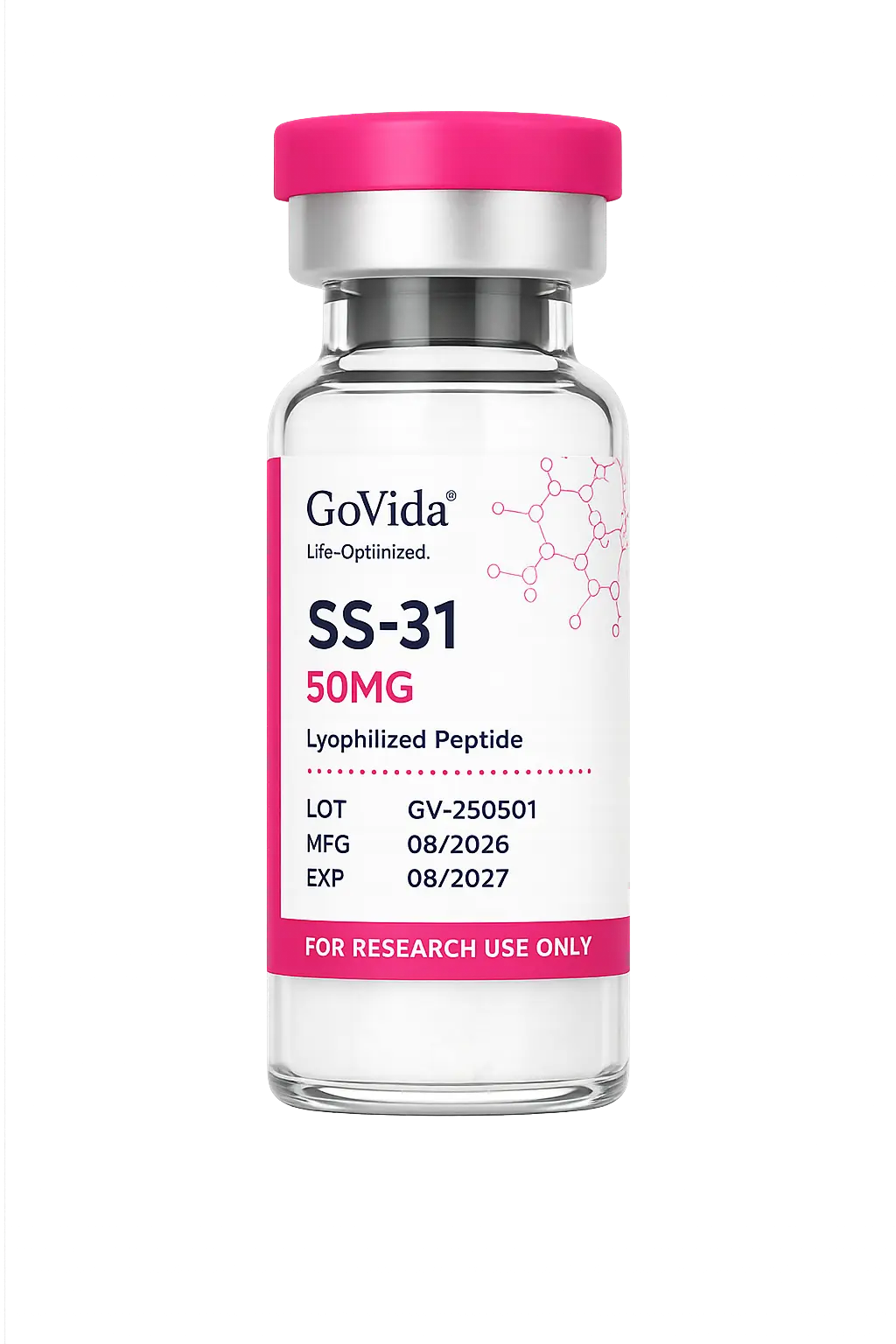 GoVida Labs SS-31 50MG research label